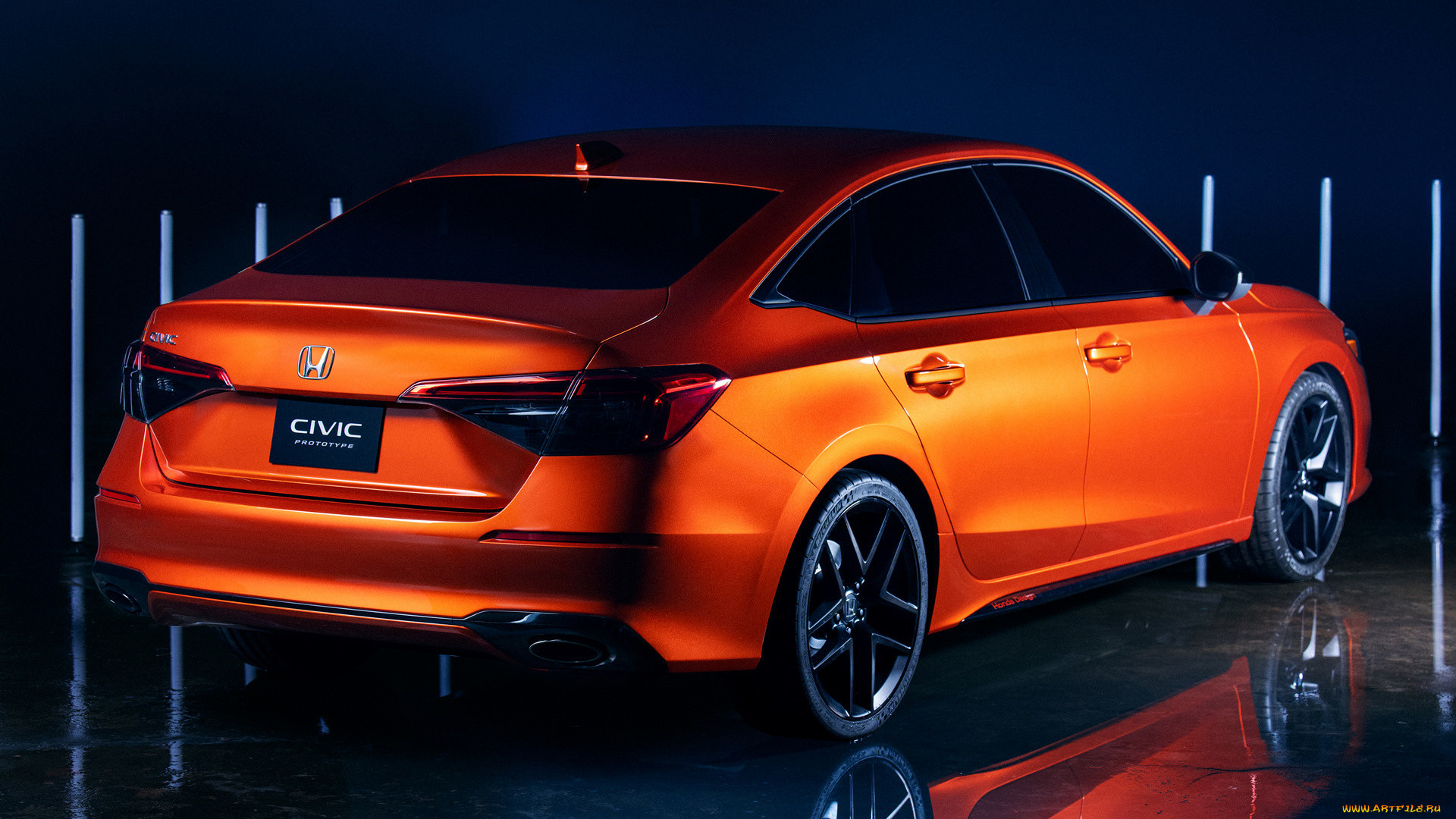 honda civic prototype 2021, , honda, civic, prototype, 2021